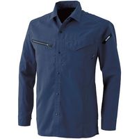 TS DESIGN AIR ACTIVEロングスリーブシャツ M ネイビー 8105 45 1着 584-1745（直送品）