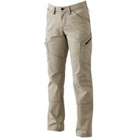 TS DESIGN ハイブリッドコットンレディースカーゴパンツ 5L ベージュ 35141 15 1着 584-9510（直送品）