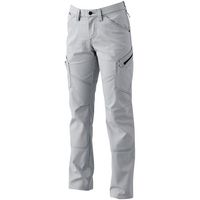 TS DESIGN ハイブリッドコットンレディースカーゴパンツ 3L シルバーグレー 35141 25 1着 584-6484（直送品）