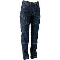 TS DESIGN レディースカーゴパンツ 3L ネイビー 51141 45 1着 584-9485（直送品）