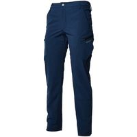 TS DESIGN 4Dレディースカーゴパンツ L ネイビー 91141 45 1着 584-4890（直送品）