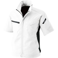 TS DESIGN AIR ACTIVEショートスリーブジャケット 3L ホワイト 8156 05 1着 585-1132（直送品）