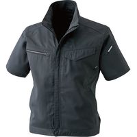 TS DESIGN AIR ACTIVEショートスリーブジャケット LL チャコールグレー 8156 25 1着 585-1137（直送品）