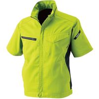 TS DESIGN AIR ACTIVEショートスリーブジャケット SS ライトグリーン 8156 55 1着 585-2639（直送品）