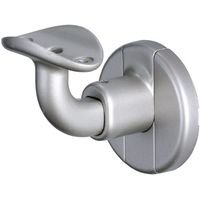 シロクマ SHIROKUMA C形ブラケットL受前出調整35φシルバー BR-690-35-SI 1個 199-3936（直送品）