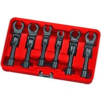 JTC 6PCS フレキシブルオープンエンドレンチセット JTC6707 1個 653-3698（直送品）