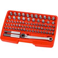 JTC 78PCS ダブルエンドミニラチェットビットセット JTC7801 1個 653-2186（直送品）