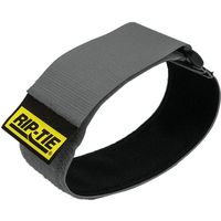 結束バンド・ケーブルラップ シンチストラップ ウェビング付き 50.8mmX1219.2mm 1本入 灰 OW-48-1PK-GY（直送品）