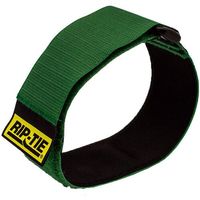 結束バンド・ケーブルラップ シンチストラップ ウェビング付き 50.8mmX1828.8mm 1本入 緑 OW-72-1PK-GN（直送品）