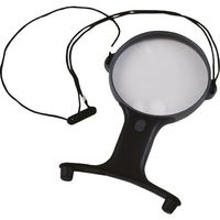 コンテック KONTEC 両手が使えるルーペ 丸110mm LP-35R 1個 574-3138（直送品）