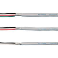 長岡特殊電線 EMーMEES(シールド有) 2×2.0SQ 灰 EM-MEES 2X2.0SQ GRAY-100 1本 548-2301（直送品）