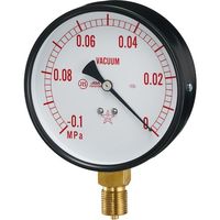 右下精器製造 右下 一般真空計(成績書付き、トレーサビリティ無し) G311-211-0MPA-SE 1個 507-9791（直送品）