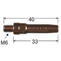 ダイヘン ロボット用40mmチップ L7250B04 1セット(10個) 563-9847（直送品）