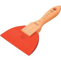 大塚刷毛製造 大塚 柄付ゴムベラ 赤 小 3003020002 1枚 664-8020（直送品）