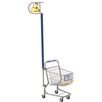 大和産業 お手伝いカート PJ3ーC75 (旗付き:キリン) PJ3-C75-KI 1台 591-5748（直送品）