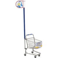 大和産業 お手伝いカート PJ3ーC75 (旗付き:ペンギン) PJ3-C75-P 1台 591-5739（直送品）