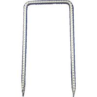 ウッドプラスチックテクノロジー ウッドプラスチック U字アンカー 10パイ 250L U-SHAPED ANCHOR 250 1本（直送品）