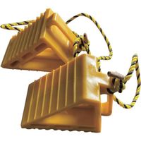 キタムラ産業 キタムラ タイヤストッパー TSP-1Y 1組 552-3683（直送品）