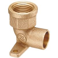 オンダ製作所 座付水栓エルボ Rp1/2×φ22.22 PD-007 1個 651-3104（直送品）