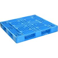日本プラパレット NPC プラスチックパレットLA―1212 片面四方差し 青 LA-1212 1枚 146-8043（直送品）