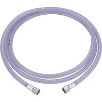 扶桑精機 扶桑 空気機器・パーツ 1/8 エアホース2M 透明 1/4ジョイント付 14065 1本 268-8394（直送品）