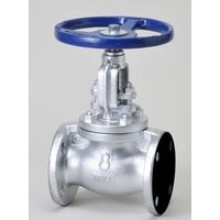 桑名金属工業 M150 FGO マレブル玉形弁【フランジ・外ネジBB】 125A M150FGO 1個（直送品）