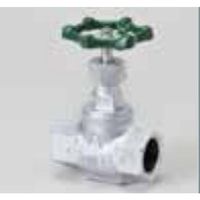 桑名金属工業 HM10KSDG マレブル汎用ガス用ジスク入玉形弁【ねじ込・強化PTFE】 10A 1個（直送品）