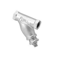 桑名金属工業 HM10K ST マレブル汎用Y型ストレーナ【ねじ込み】 8A HM10KST 1個（直送品）