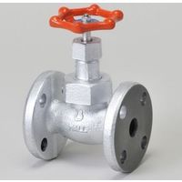 桑名金属工業 M10K FD マレブルジスク入玉形弁【フランジ・強化PTFE・内ネジUB】 10A M10KFD 1個（直送品）