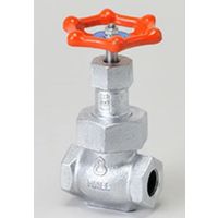 桑名金属工業 M10KSD マレブルジスク入玉形弁【ねじ込み・強化PTFE・内ねじUB】 10A 1個（直送品）