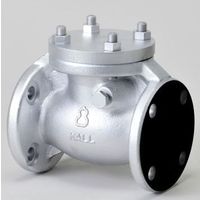 桑名金属工業 M150 FCS マレブルスイング逆止弁【フランジ】 150A M150FCS 1個（直送品）