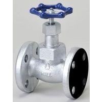 桑名金属工業 M150 FG マレブル玉形弁【フランジ・内ネジUB】 25A M150FG 1個（直送品）