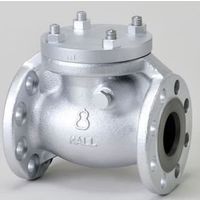 桑名金属工業 M16K FCS マレブルスイング逆止弁【フランジ】 80A M16KFCS 1個（直送品）