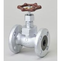 桑名金属工業 M300LB FG マレブル玉形弁【フランジ・内ネジUB】 32A M300FG 1個（直送品）