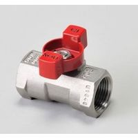 桑名金属工業 UBT2 SCS13 ミニボール弁 蝶ハンドル【ねじ込み・2段レデューストボア】 10A 1個（直送品）