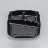 二段弁当容器 BF-210 黒 シーピー化成