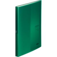 リヒトラブ クリヤーブック<soeru> A4S 40ポケット フォレストグリーン N8102-7 1冊