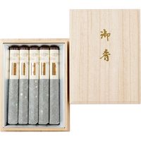 日本香堂 瑞雲 桐箱短寸 4902125617025 1箱(5把)