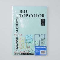 伊東屋 バイオトップカラーA4 160g 50枚 BT407 ブルー 1パック