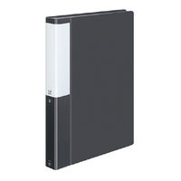 コクヨ クリヤーブック<POSITY> (固定式)A4縦60枚ポケット 濃灰 P3ラ-L60NDM 1冊
