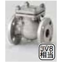 桑名金属工業 U10FCS SCS13スイング逆止弁【10K・フランジ】 100A 1個（直送品）