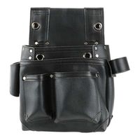 藤原産業 SK11 黒 釘袋 ホルダー付き SSLーNBー9 1個（直送品）