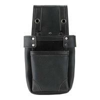 藤原産業 SK11 黒 釘袋 スリム SSLーNBー10 1セット(2個)（直送品）