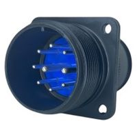 第一電子工業 MS非防水丸形 ウォールレセプタクル ハンダ付け結線用コネクタ オス 9芯 D/MS3100A20-16P 1個（直送品）