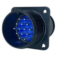 第一電子工業 MS非防水丸形 ウォールレセプタクル ハンダ付け結線用コネクタ オス 14芯 D/MS3100A20-27P 1個（直送品）