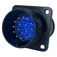 第一電子工業 MS非防水丸形 ウォールレセプタクル ハンダ付け結線用コネクタ オス 17芯 D/MS3100A20-29P 1個（直送品）