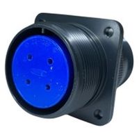 第一電子工業 MS非防水丸形 ウォールレセプタクル ハンダ付け結線用コネクタ メス 4芯 D/MS3100A22-10S 1個（直送品）