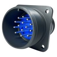 第一電子工業 MS非防水丸形 ウォールレセプタクル ハンダ付け結線用コネクタ オス 14芯 D/MS3100A22-19P 1個（直送品）