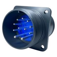 第一電子工業 MS非防水丸形 ウォールレセプタクル ハンダ付け結線用コネクタ オス 11芯 D/MS3100A24-20P 1個（直送品）