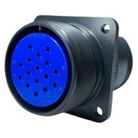 第一電子工業 MS非防水丸形 ウォールレセプタクル ハンダ付け結線用コネクタ メス 16芯 D/MS3100A24-5S 1個（直送品）